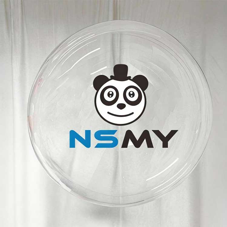 48-дюймовые круглые прозрачные воздушные шары Бобо