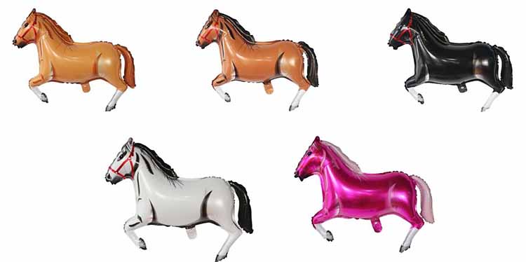 cowboy themed foil balloon