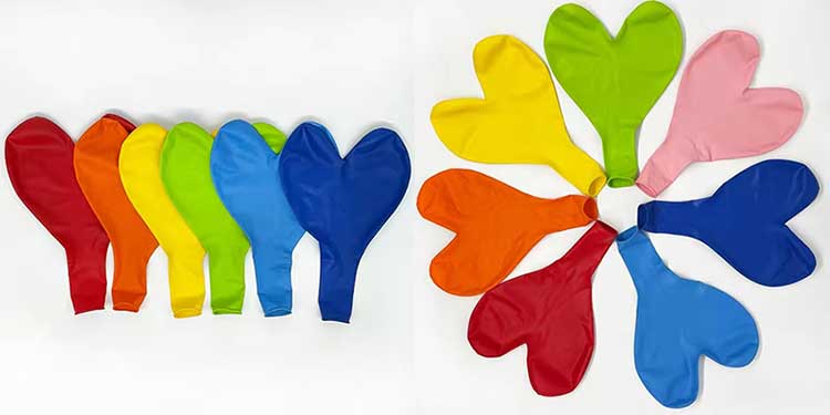 36 inch heart shaped latex balloons Newshine