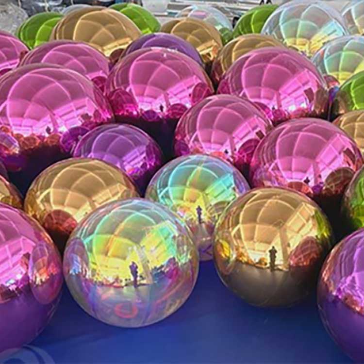 Зеркальный шар из ПВХ